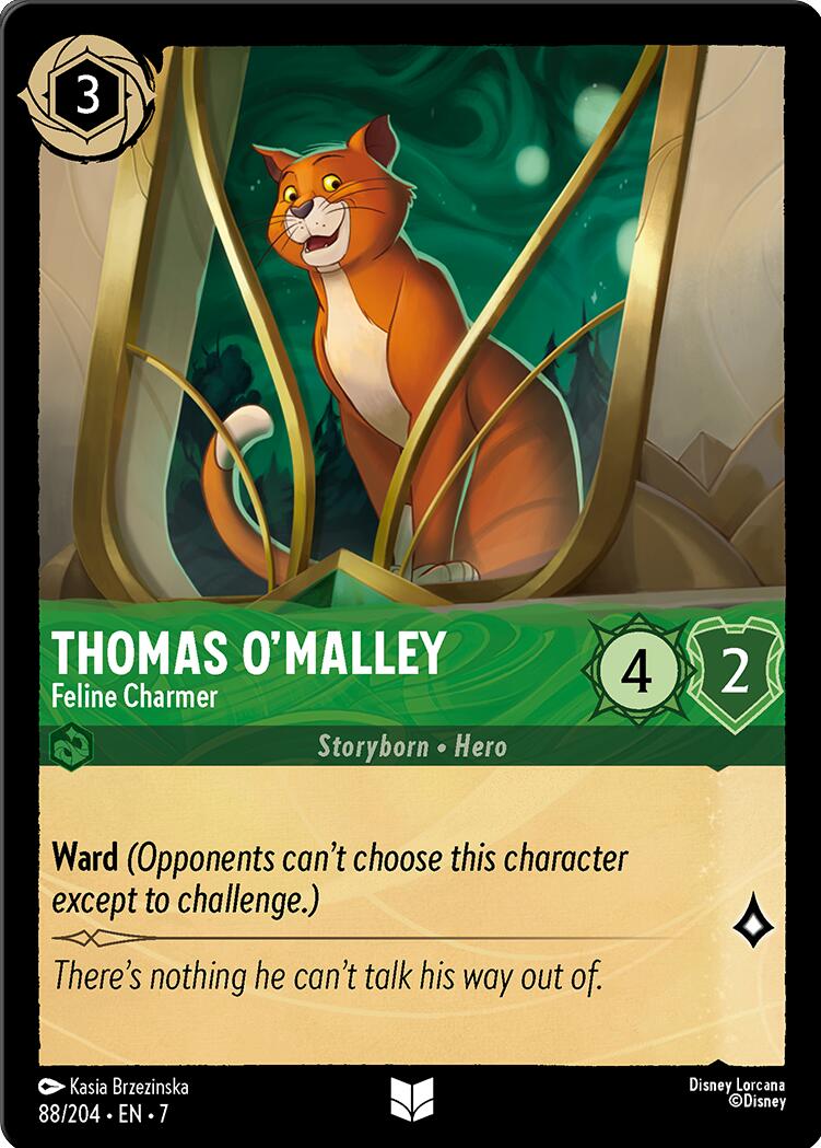 Thomas O'Malley - Feline Charmer (88/204) [Archazia's Island] | Good Games Morley