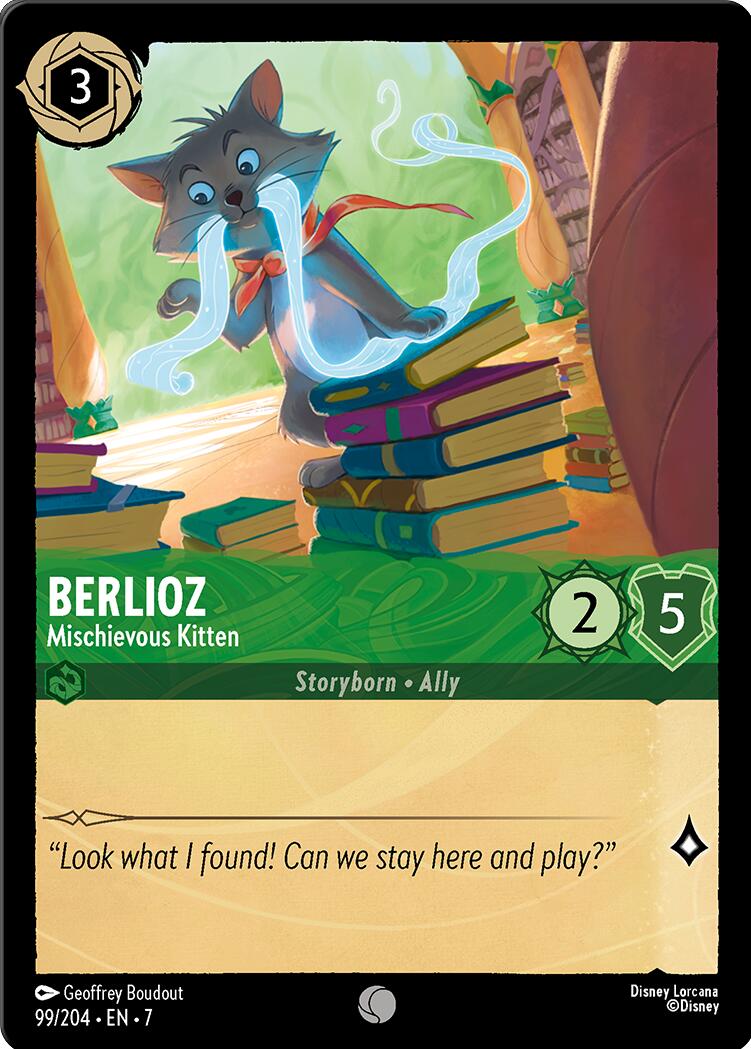 Berlioz - Mischievous Kitten (99/204) [Archazia's Island] | Good Games Morley