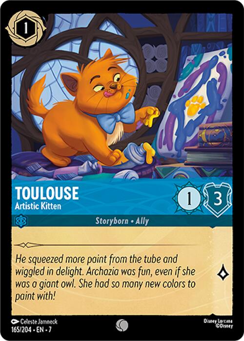 Toulouse - Artistic Kitten (165/204) [Archazia's Island] | Good Games Morley