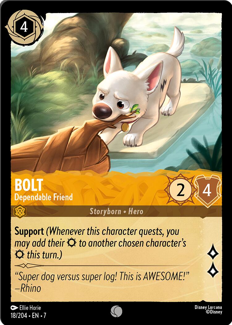 Bolt - Dependable Friend (18/204) [Archazia's Island] | Good Games Morley