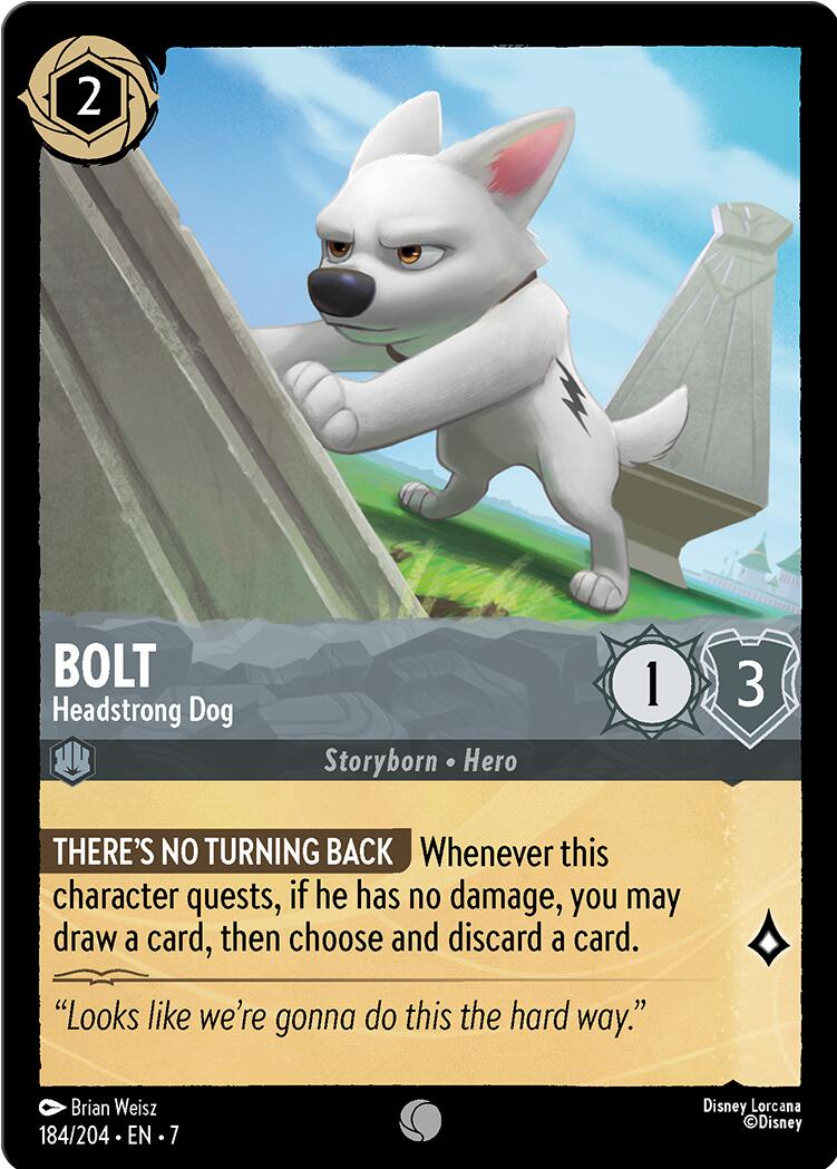Bolt - Headstrong Dog (184/204) [Archazia's Island] | Good Games Morley