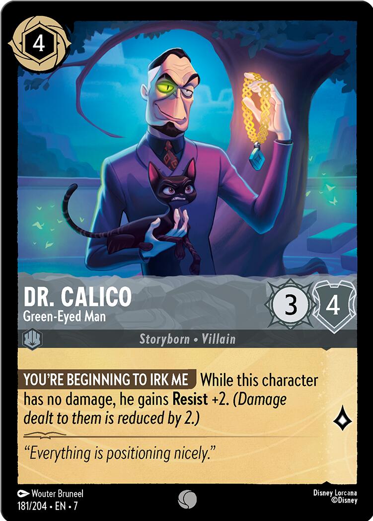 Dr. Calico - Green-Eyed Man (181/204) [Archazia's Island] | Good Games Morley