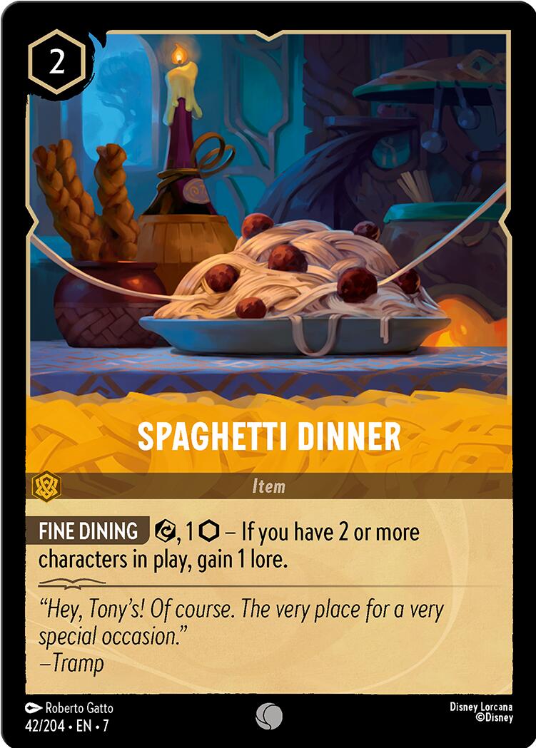 Spaghetti Dinner (42/204) [Archazia's Island] | Good Games Morley