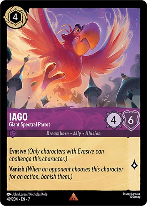 Iago - Giant Spectral Parrot (49/204) [Archazia's Island] | Good Games Morley