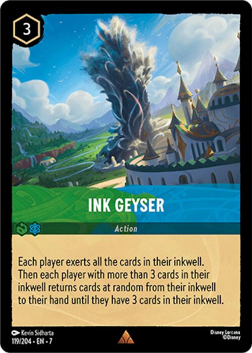 Ink Geyser (119/204) [Archazia's Island] | Good Games Morley