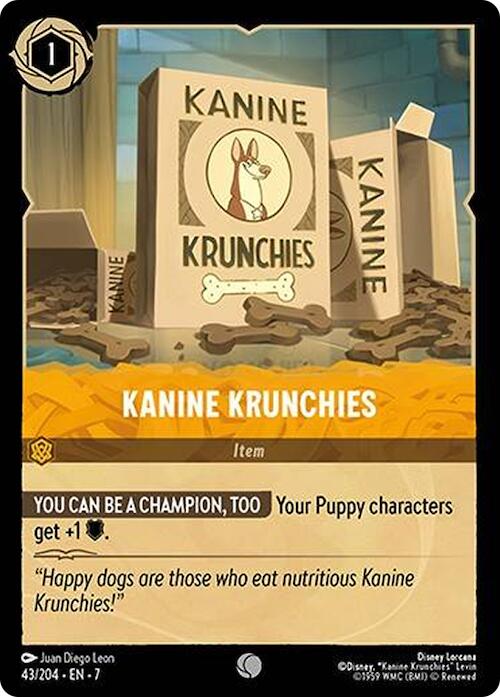 Kanine Krunchies (43/204) [Archazia's Island] | Good Games Morley