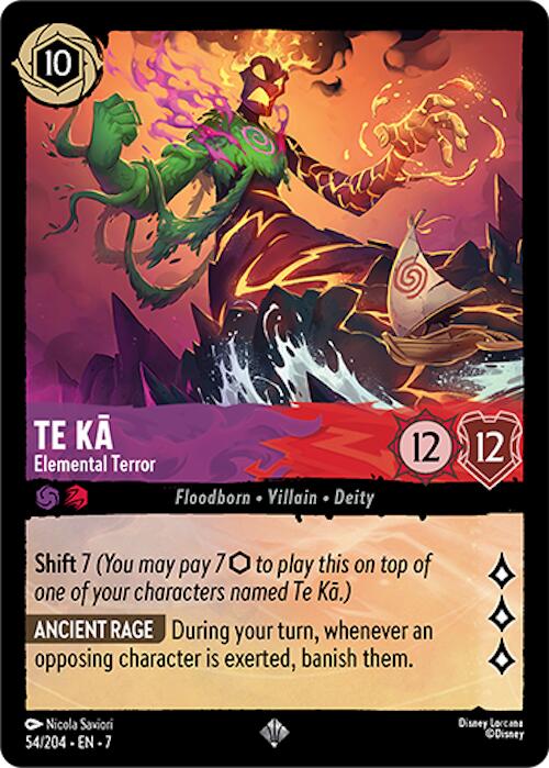 Te Ka - Elemental Terror (54/204) [Archazia's Island] | Good Games Morley