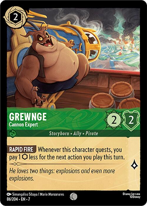 Grewnge - Cannon Expert (86/204) [Archazia's Island] | Good Games Morley