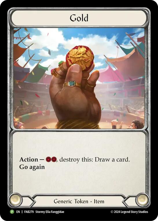 Gold [FAB279] (Promo)  Cold Foil | Good Games Morley
