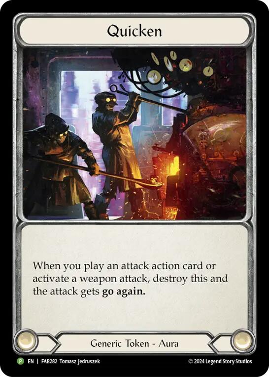 Quicken [FAB282] (Promo)  Cold Foil | Good Games Morley