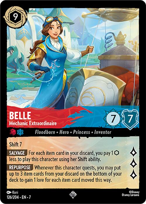 Belle - Mechanic Extraordinaire (126/204) [Archazia's Island] | Good Games Morley