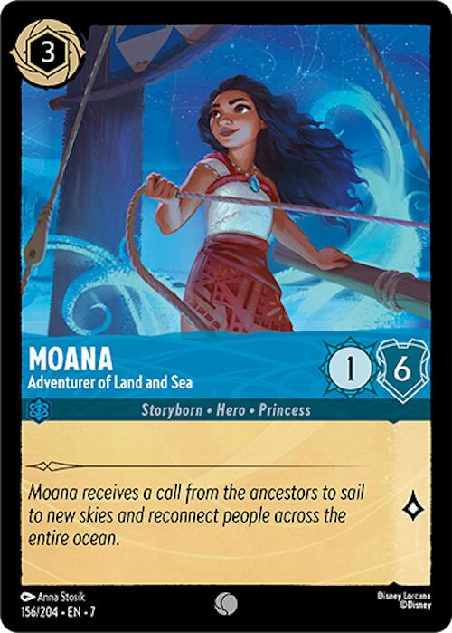 Moana - Adventurer of Land and Sea (156/204) [Archazia's Island] | Good Games Morley