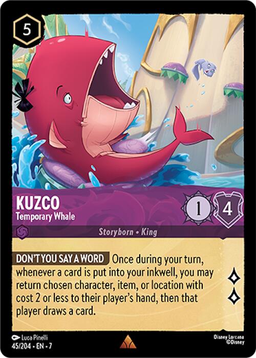 Kuzco - Temporary Whale (45/204) [Archazia's Island] | Good Games Morley