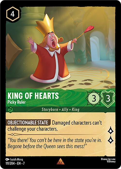 King of Hearts - Picky Ruler (111/204) [Archazia's Island] | Good Games Morley