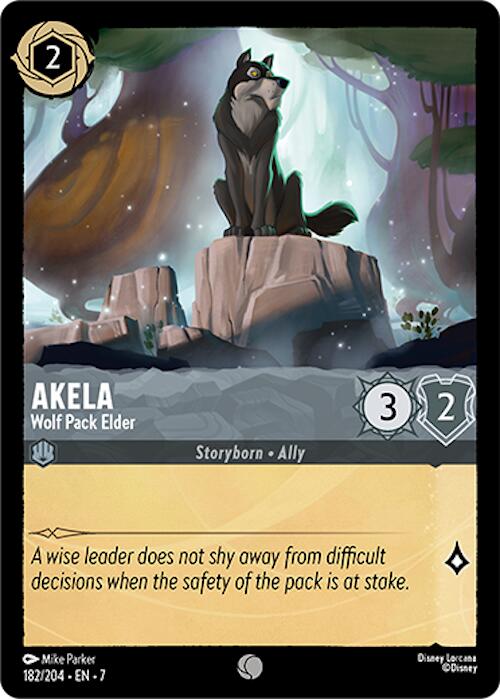 Akela - Wolf Pack Elder (182/204) [Archazia's Island] | Good Games Morley