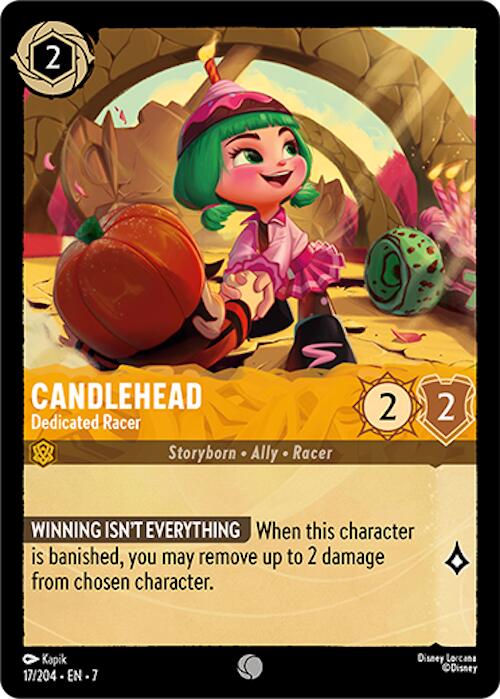 Candlehead - Dedicated Racer (17/204) [Archazia's Island] | Good Games Morley