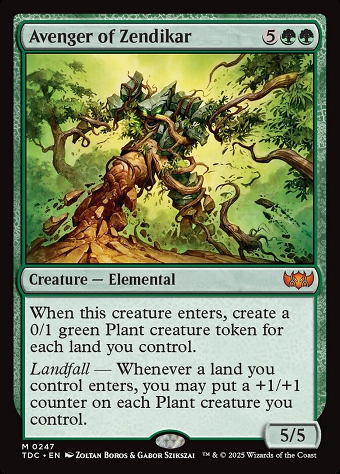 Avenger of Zendikar 247 (Commander: Tarkir: Dragonstorm)  | Good Games Morley