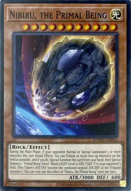 Nibiru, the Primal Being (Unlimited Misprint) [SDWD-EN016] Common | Good Games Morley