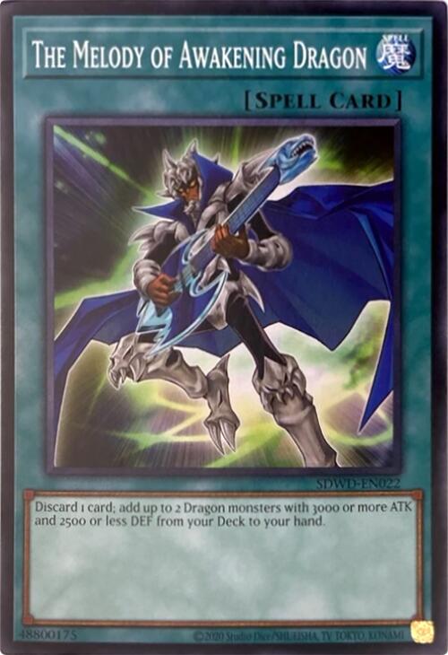 The Melody of Awakening Dragon (Unlimited Misprint) [SDWD-EN022] Common | Good Games Morley
