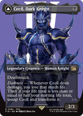 Cecil, Dark Knight // Cecil, Redeemed Paladin (Borderless) [FINAL FANTASY] | Good Games Morley
