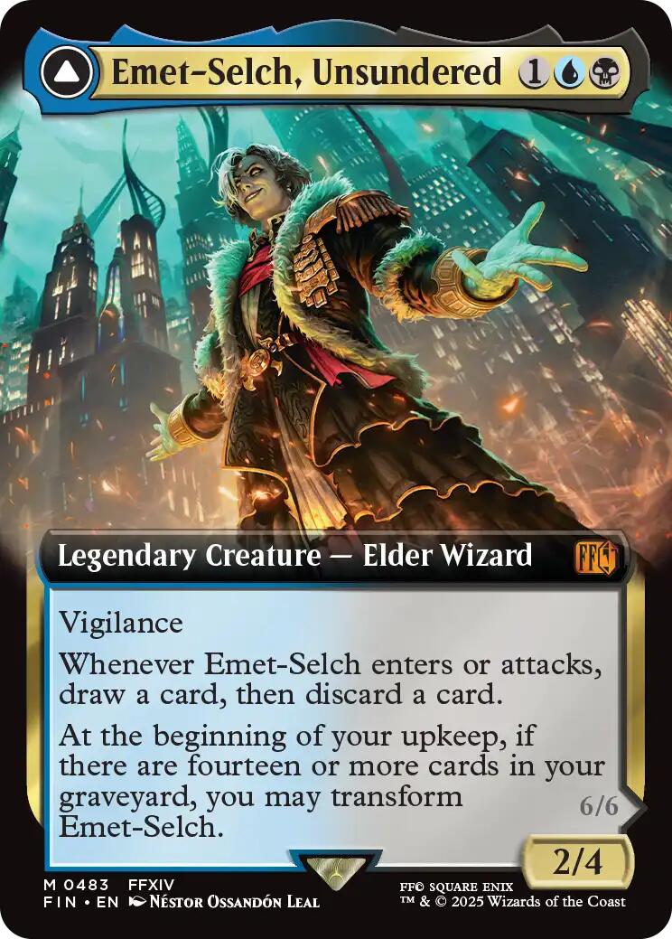 Emet-Selch, Unsundered // Hades, Sorcerer of Eld (Extended Art) [FINAL FANTASY] | Good Games Morley