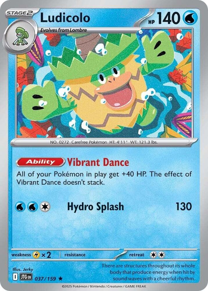 Ludicolo 037/159 (SV09: Journey Together)  - Holofoil | Good Games Morley