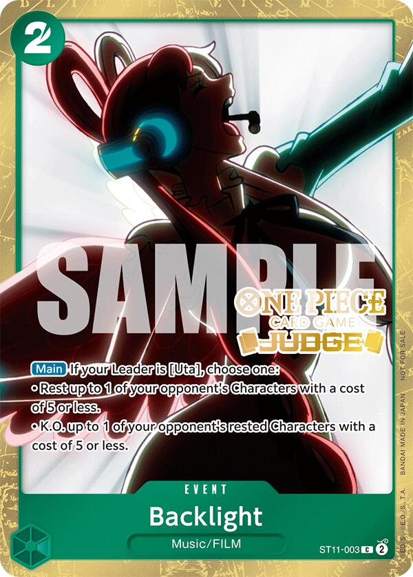 Backlight (Judge Pack Vol. 5) [One Piece Promotion Cards] | Good Games Morley