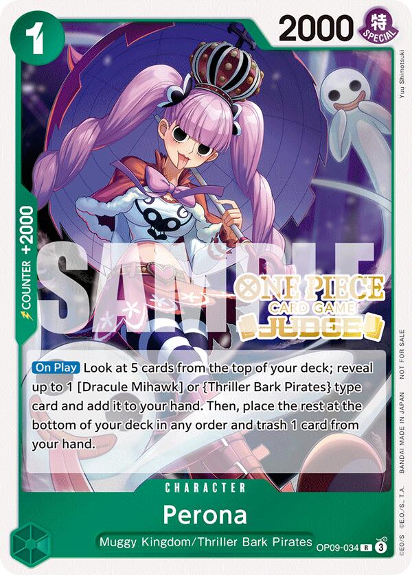 Perona (Judge Pack Vol. 5) [One Piece Promotion Cards] | Good Games Morley