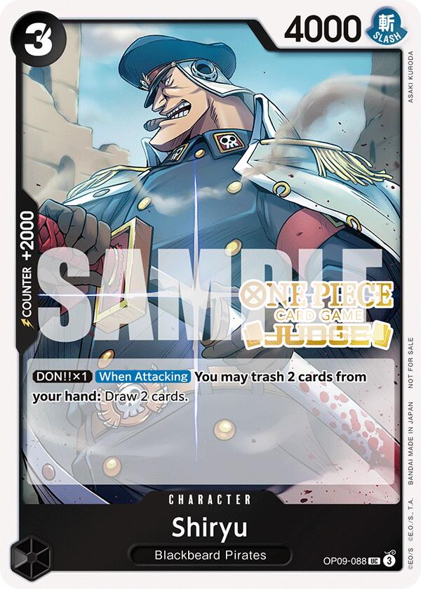 Shiryu (Judge Pack Vol. 5) [One Piece Promotion Cards] | Good Games Morley