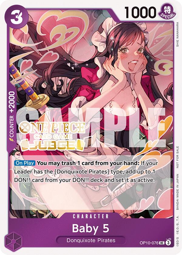 Baby 5 (Judge Pack Vol. 5) [One Piece Promotion Cards] | Good Games Morley