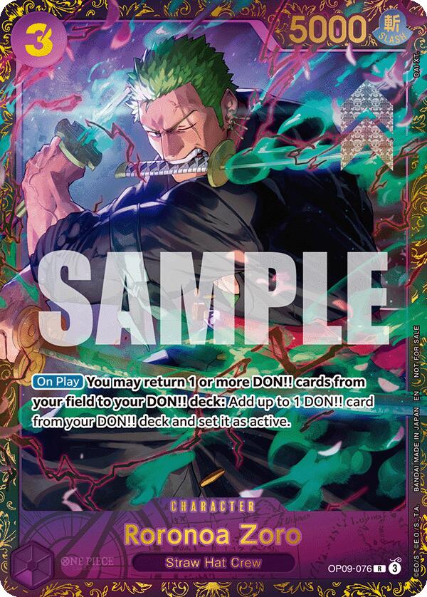 Roronoa Zoro (Championship 25-26 Regionals Season 1) [One Piece Promotion Cards] | Good Games Morley