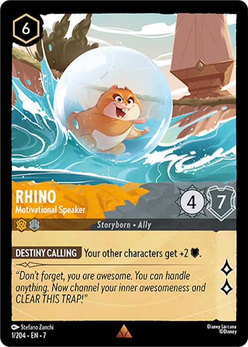 Rhino - Motivational Speaker (1/204) [Archazia's Island] | Good Games Morley