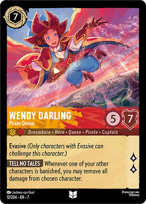 Wendy Darling - Pirate Queen (12/204) [Archazia's Island] | Good Games Morley