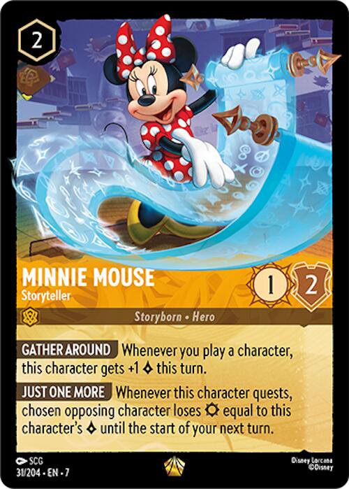 Minnie Mouse - Storyteller (31/204) [Archazia's Island] | Good Games Morley