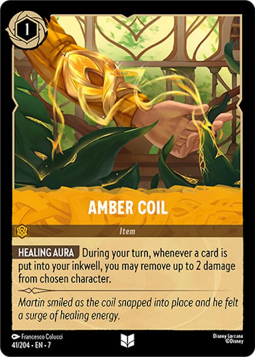 Amber Coil (41/204) [Archazia's Island] | Good Games Morley