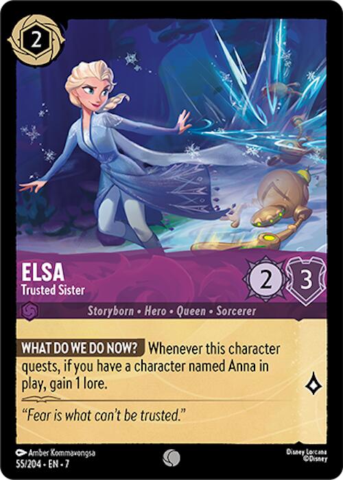 Elsa - Trusted Sister (55/204) [Archazia's Island] | Good Games Morley