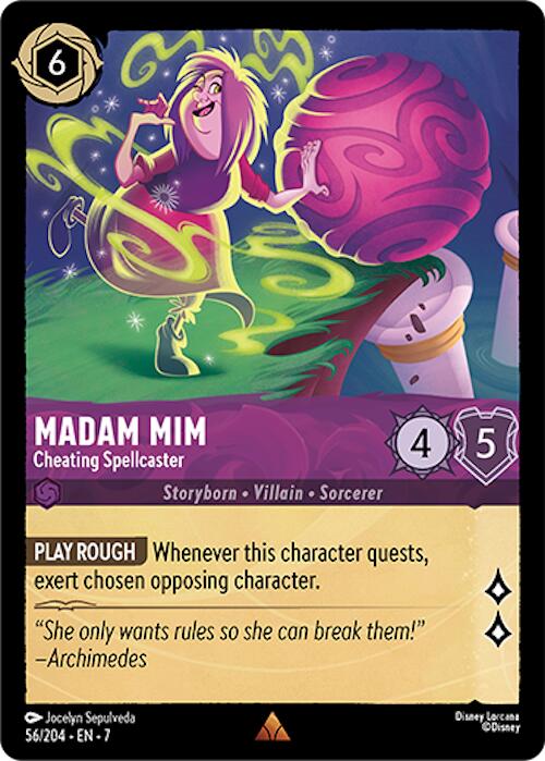Madam Mim - Cheating Spellcaster (56/204) [Archazia's Island] | Good Games Morley
