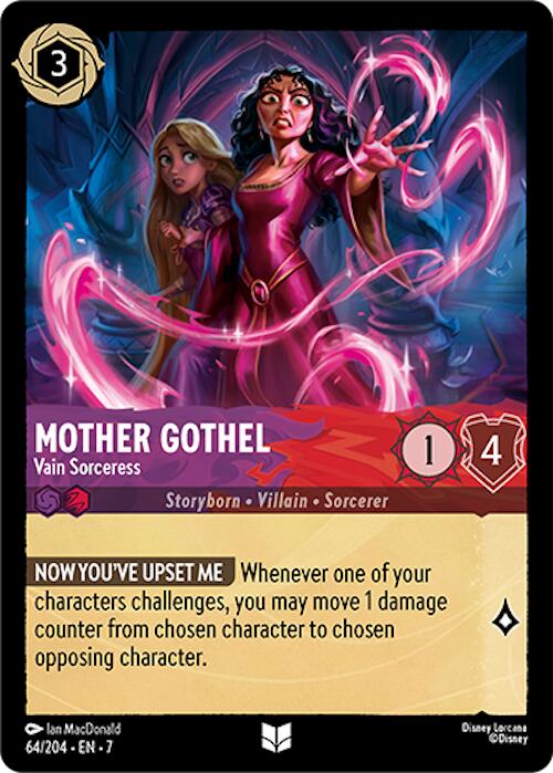 Mother Gothel - Vain Sorceress (64/204) [Archazia's Island] | Good Games Morley