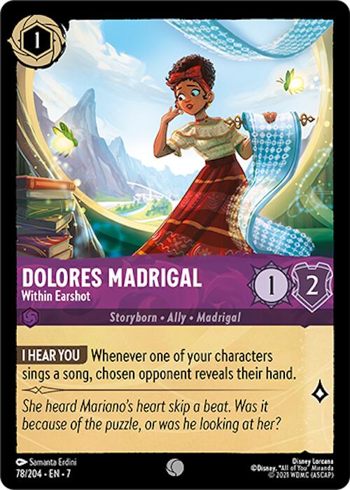 Dolores Madrigal - Within Earshot (78/204) [Archazia's Island] | Good Games Morley