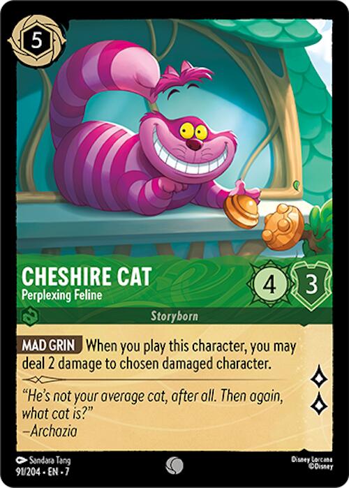 Cheshire Cat - Perplexing Feline (91/204) [Archazia's Island] | Good Games Morley