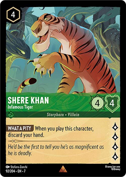Shere Khan - Infamous Tiger (92/204) [Archazia's Island] | Good Games Morley