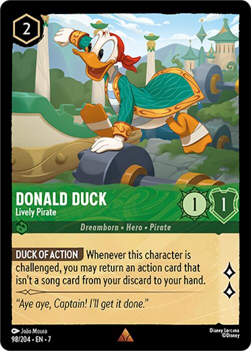 Donald Duck - Lively Pirate (98/204) [Archazia's Island] | Good Games Morley