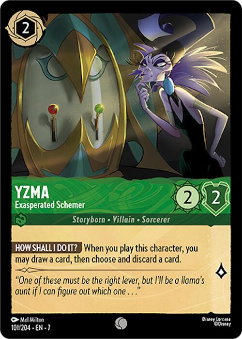 Yzma - Exasperated Schemer (101/204) [Archazia's Island] | Good Games Morley