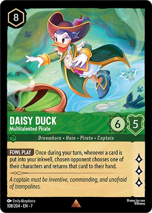 Daisy Duck - Multitalented Pirate (108/204) [Archazia's Island] | Good Games Morley