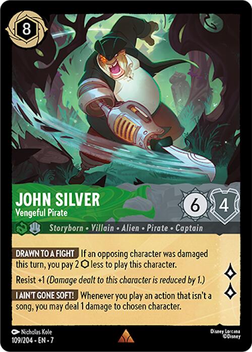 John Silver - Vengeful Pirate (109/204) [Archazia's Island] | Good Games Morley