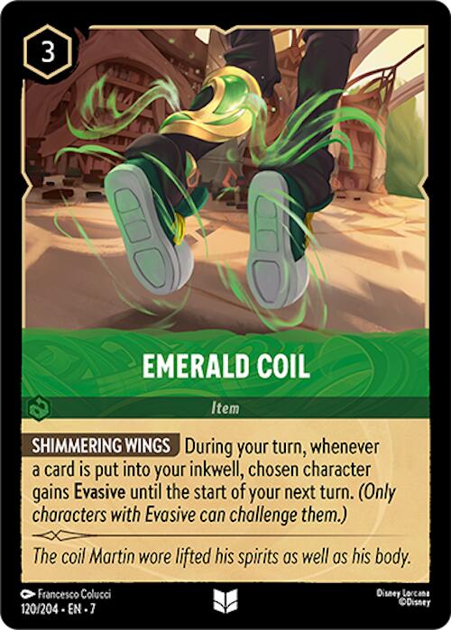Emerald Coil (120/204) [Archazia's Island] | Good Games Morley