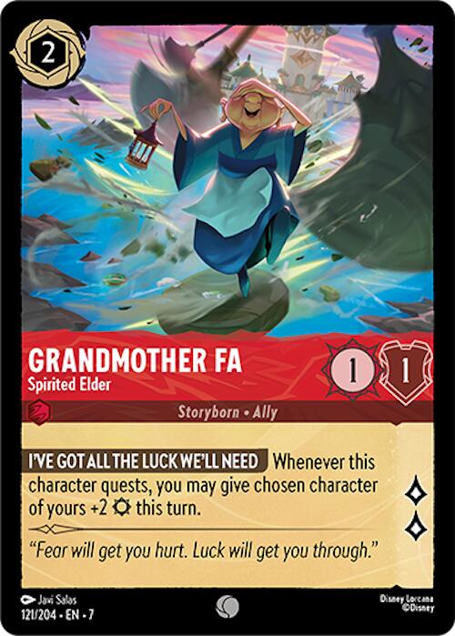 Grandmother Fa - Spirited Elder (121/204) [Archazia's Island] | Good Games Morley