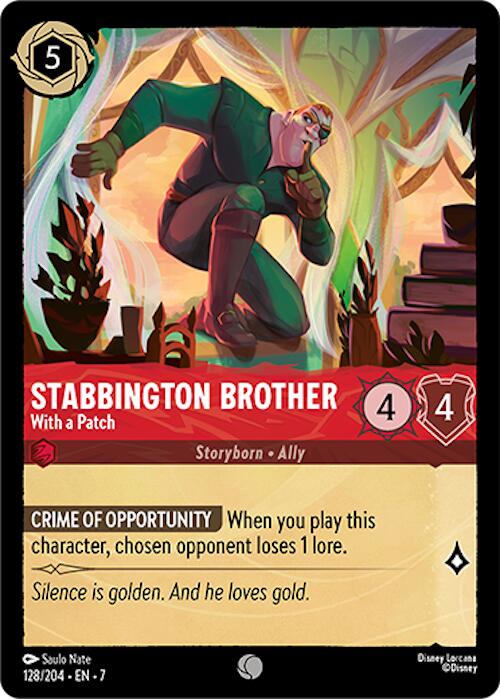Stabbington Brother - With a Patch (128/204) [Archazia's Island] | Good Games Morley