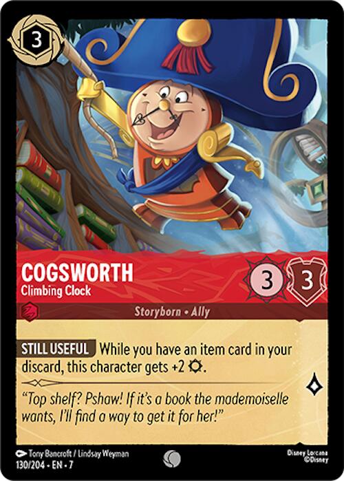 Cogsworth - Climbing Clock (130/204) [Archazia's Island] | Good Games Morley