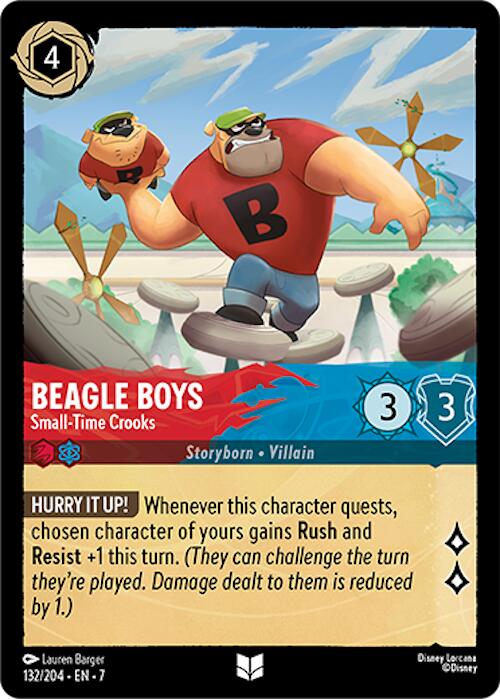 Beagle Boys - Small-Time Crooks (132/204) [Archazia's Island] | Good Games Morley